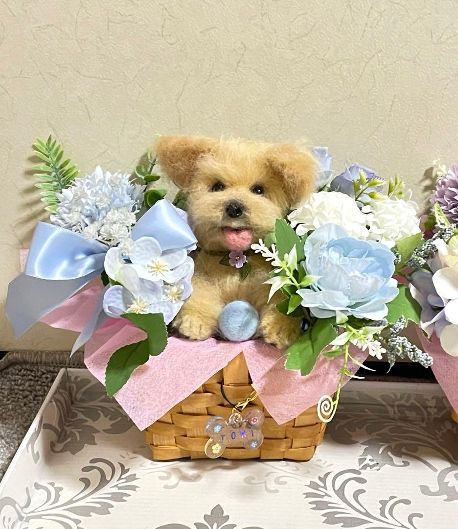 ご確認用 〜rara〜 ヨーキーウエスティ 羊毛フェルト