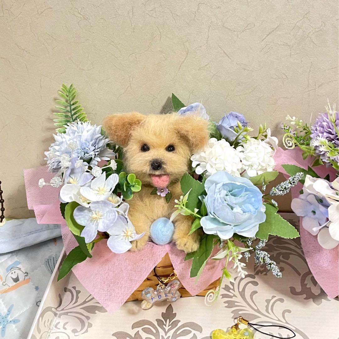 ご確認用 〜rara〜 ヨーキーウエスティ 羊毛フェルト