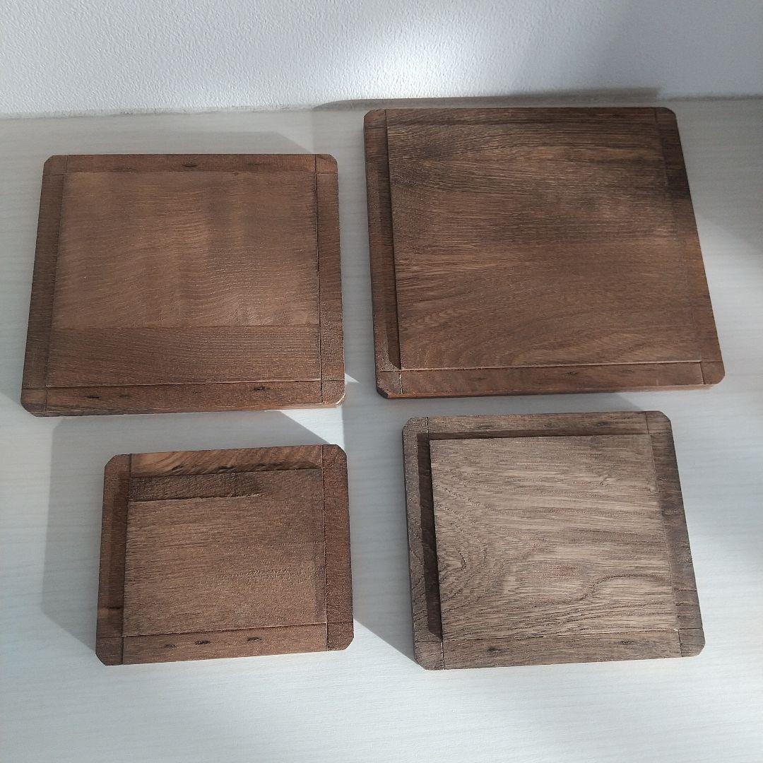 木製 入れ子 キッチン キャニスター