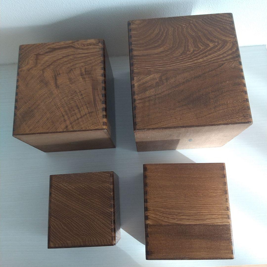 木製 入れ子 キッチン キャニスター