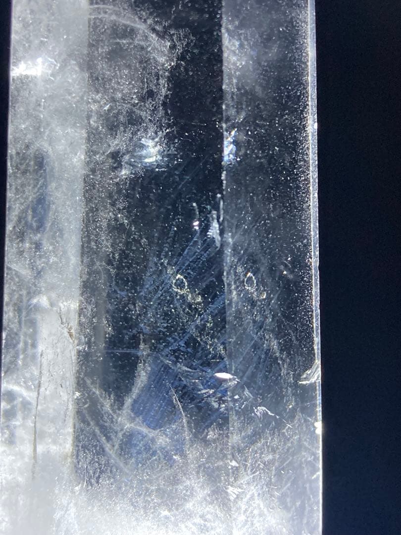 エンジェルラダー　天然水晶ポイント　六角柱　タワー　置物パワーストーン