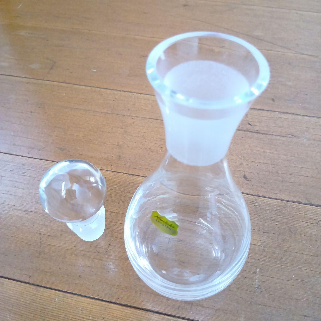 【未使用】ノリタケクリスタル　ガラスボウルとデキャンタのセット