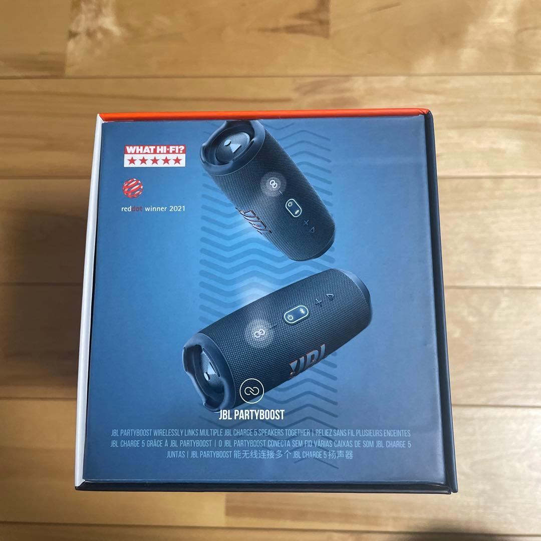 JBL CHARGE5 ブルー Bluetooth スピーカー 新品未使用