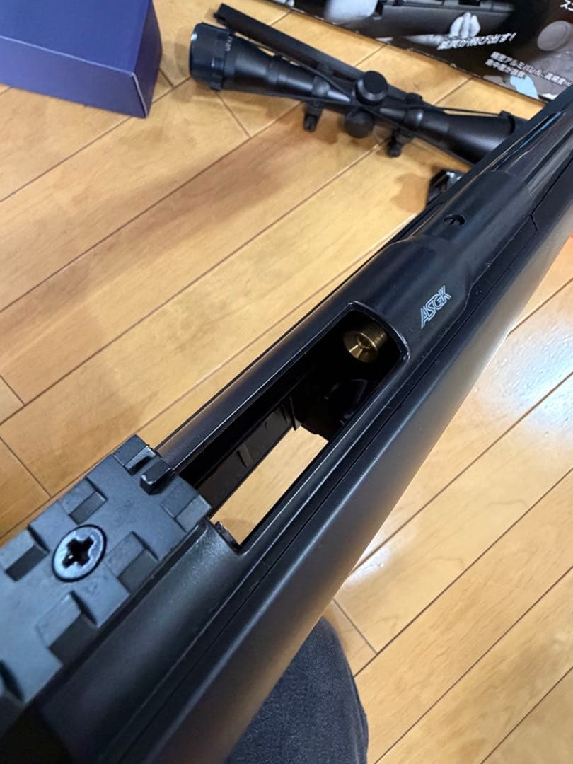 スコープタイプ U10 ジュニア ブラックスナイパーライフル