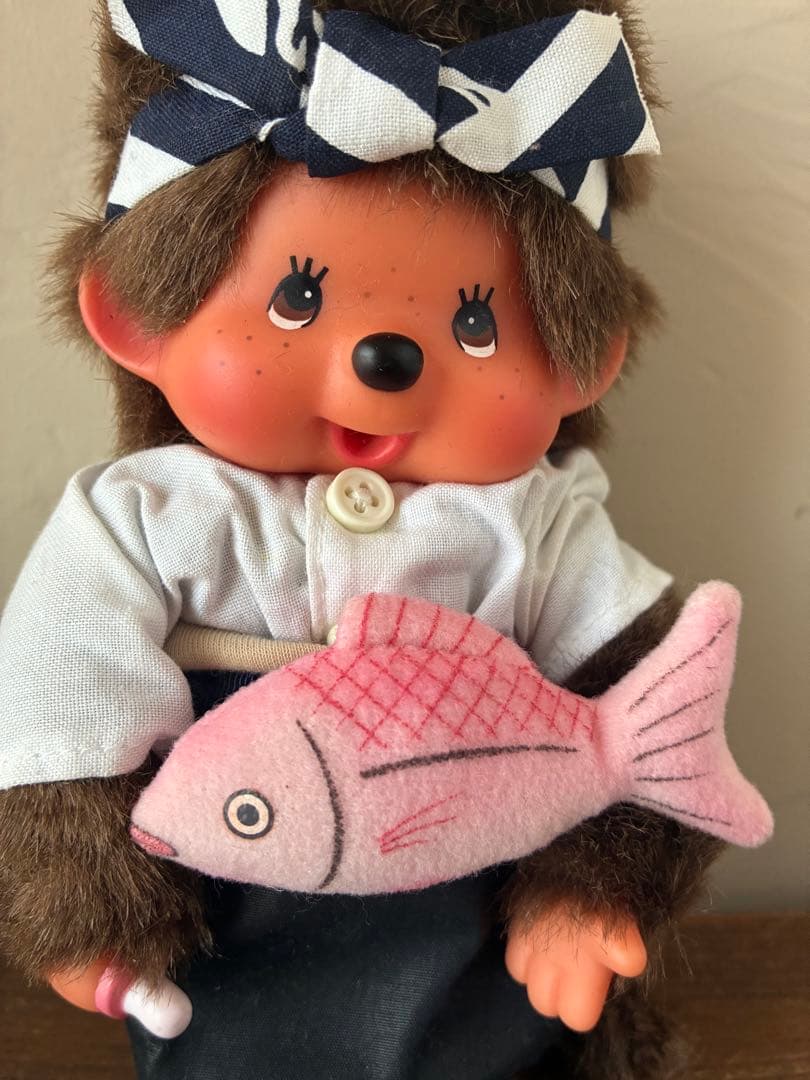レア‼︎モンチッチ　魚屋