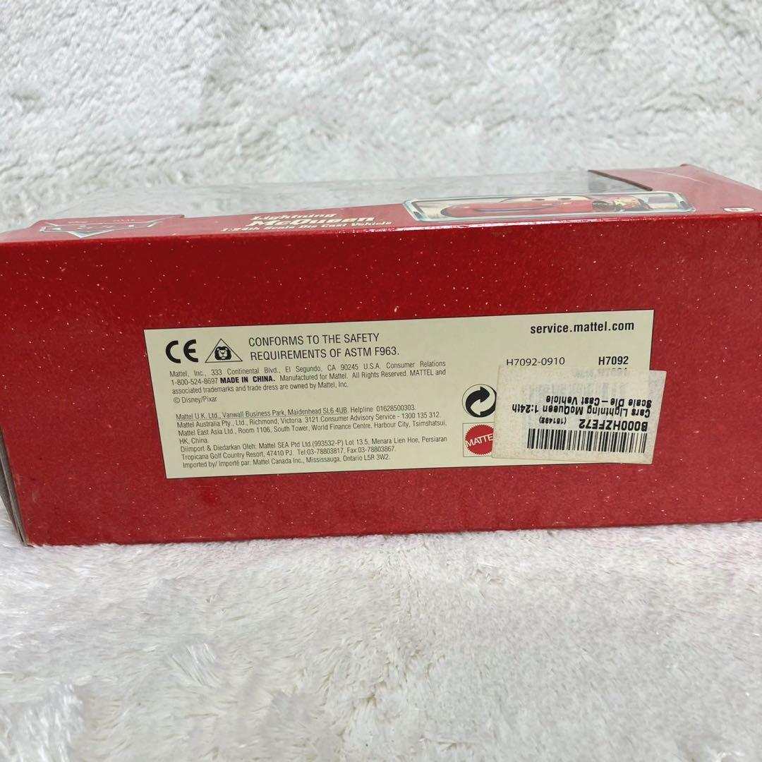 美品 00s ディズニー カーズ ライトニングマックィーン 1/24