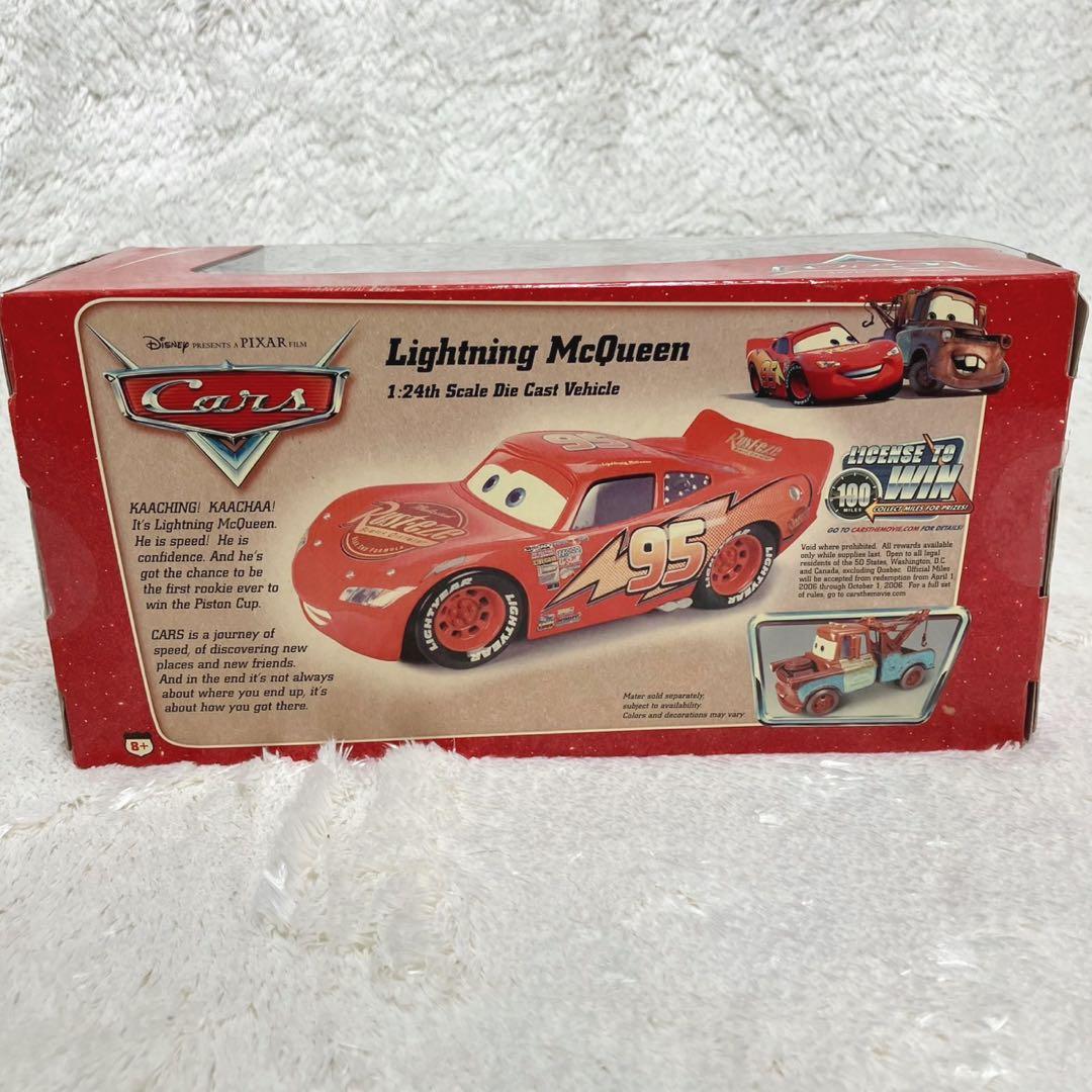 美品 00s ディズニー カーズ ライトニングマックィーン 1/24