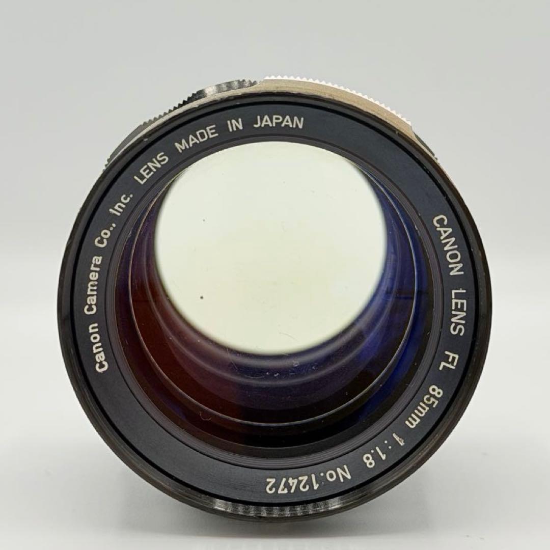 Canon FL 85mm F1.8 LENS キャノン　レンズ　1.8 カメラ
