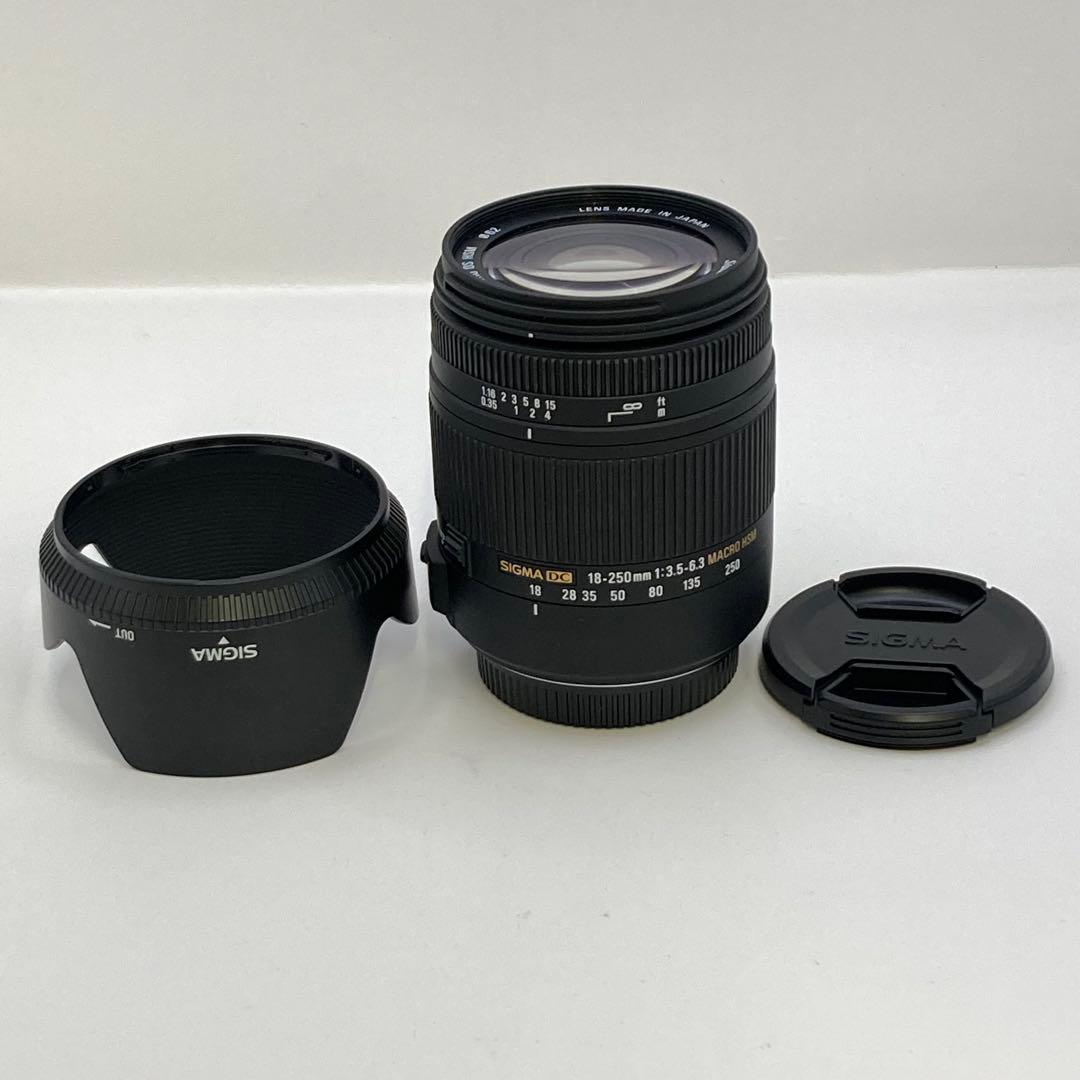 レンズ(ズーム) SIGMA ZOOM 18-250mm f3.5-6.3 DC MACRO