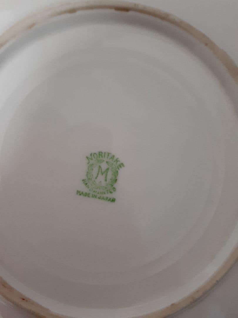 【期間限定】【アンティーク】オールドノリタケ　ハンドペイント　風景画　4枚セット