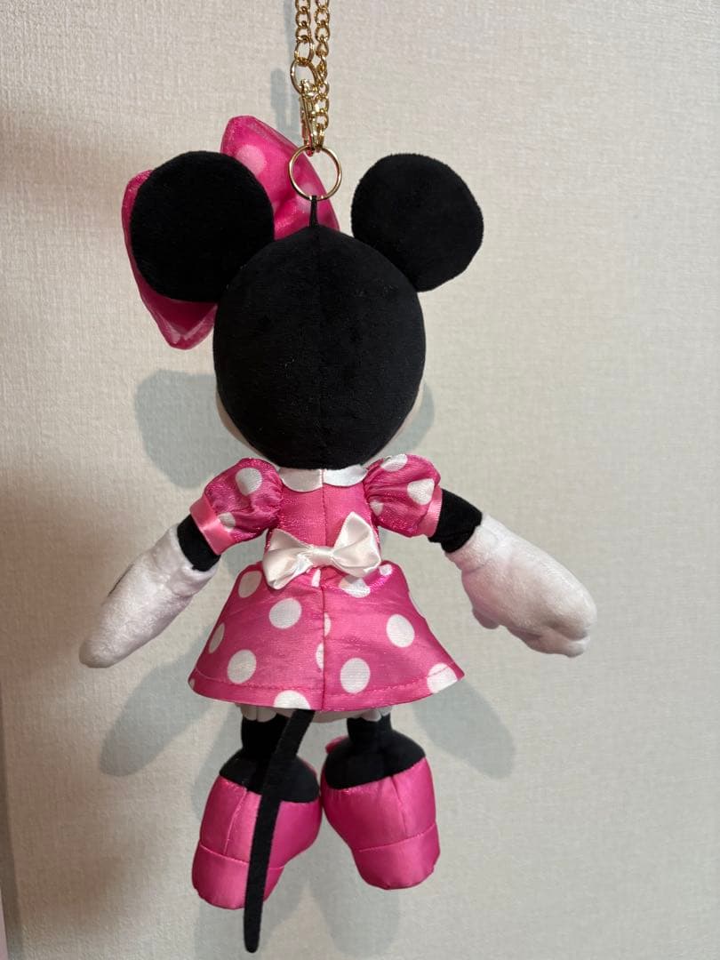 ミニーマウス ぬいぐるみ 水玉模様