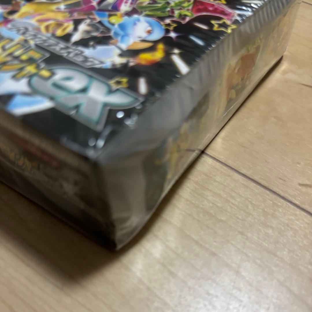 ポケモンカードゲーム　シャイニートレジャーex シュリンク付　箱潰れ