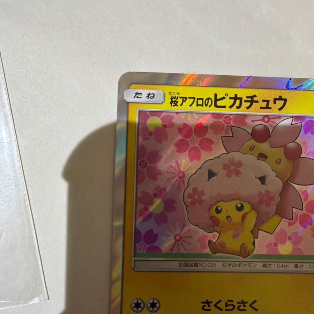 桜アフロのピカチュウ：ポケモンセンタートウキョーDX オープン記念 にほんばれ…