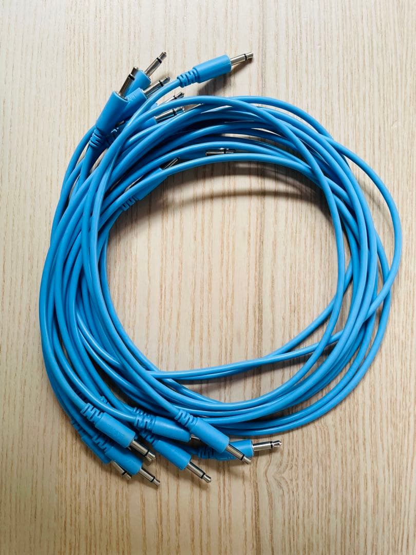 パッチケーブル 39本セット モジュラーシンセ ユーロラック