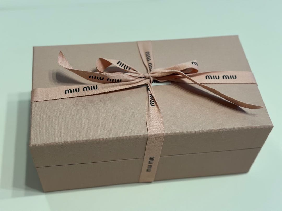 新品 MIU MIU ステンレスボトル 水筒＋ケース　ブラック