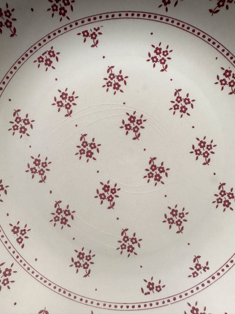 GIEN ジアン 小花の平皿　フランス　ビンテージ　アンティーク　プレート