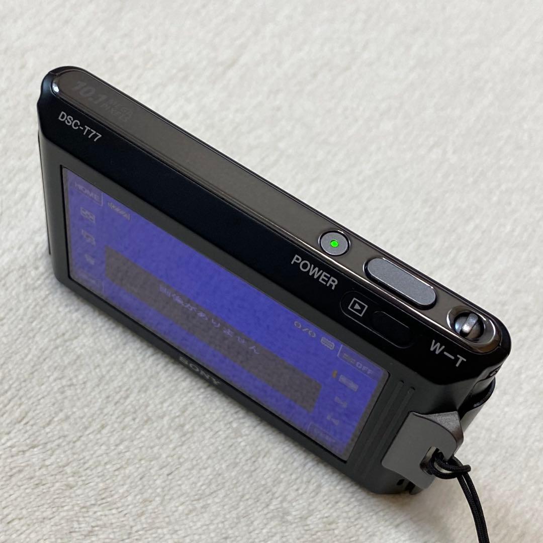 SONY cyber-shot DSC-T77 デジタルカメラ　動作確認済み