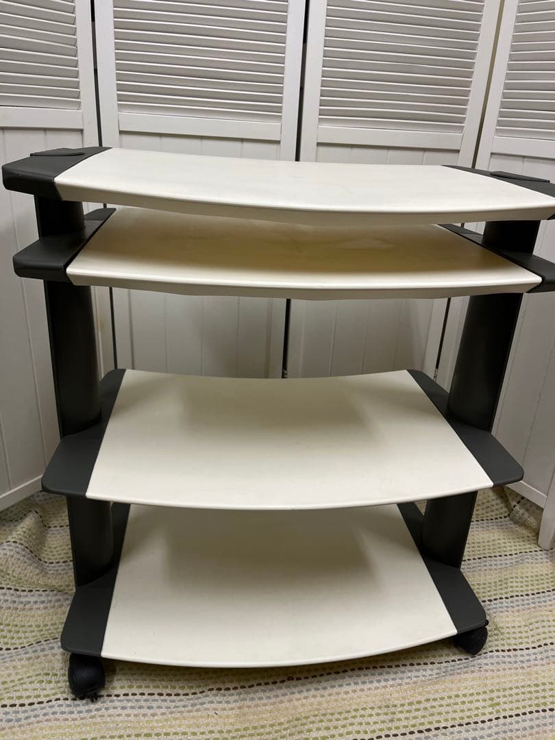 送料込！イタリア　Plastium ART Logico パソコンデスク 棚PC