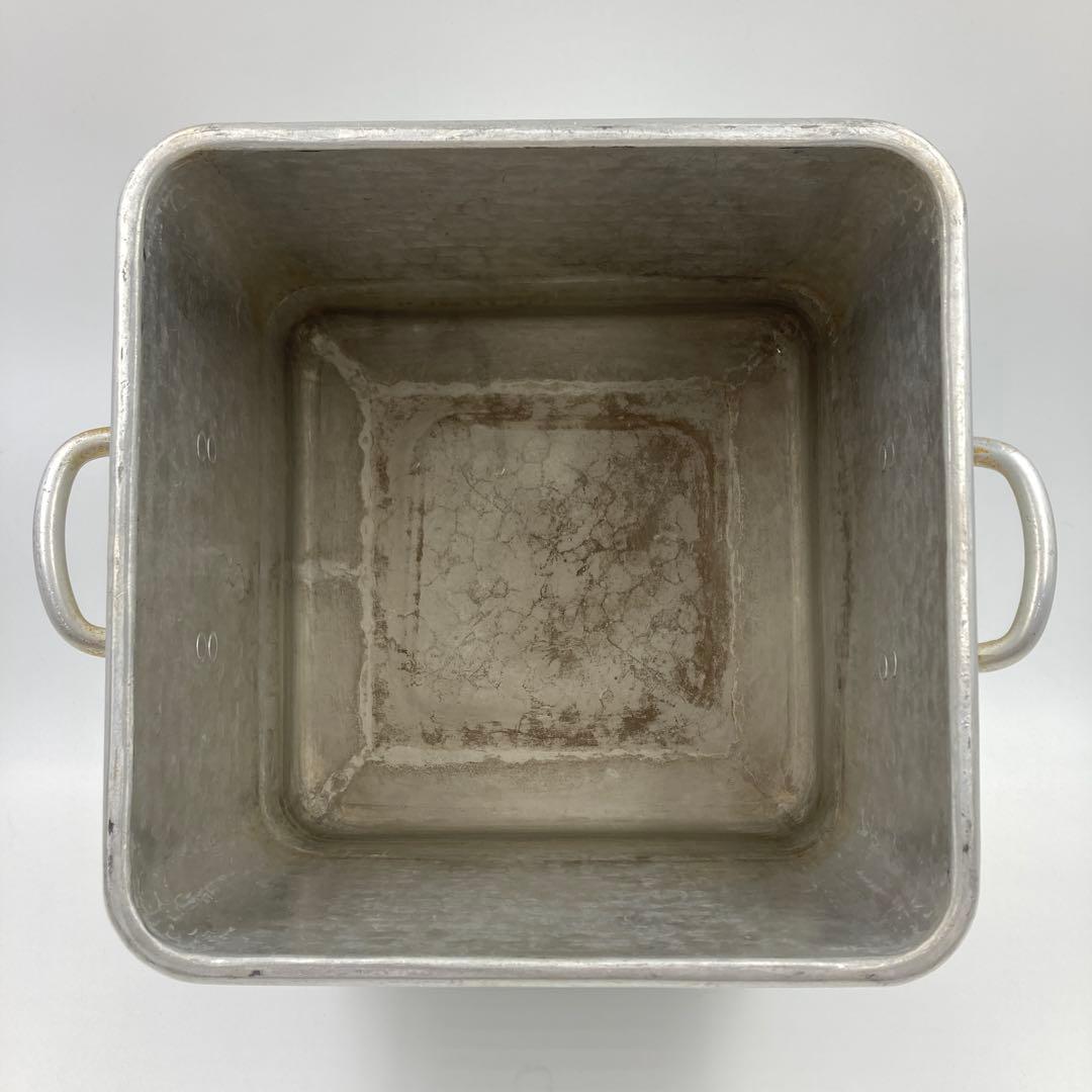 京都 有次 アルミ 角蒸器（蒸し器）24cm 蒸器 割烹 職人道具