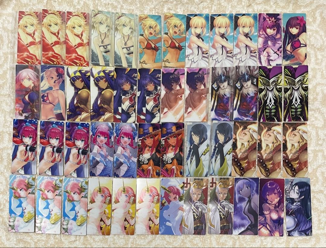 FGO 最終再臨展 編成画面風カード クリアカード 入場特典 ステッカー