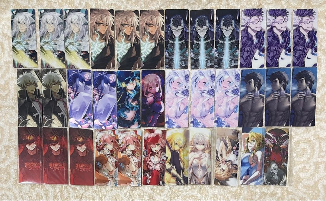 FGO 最終再臨展 編成画面風カード クリアカード 入場特典 ステッカー