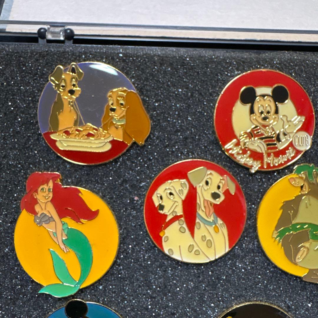 ディズニー チャンネル　10周年記念 ピンバッジセット