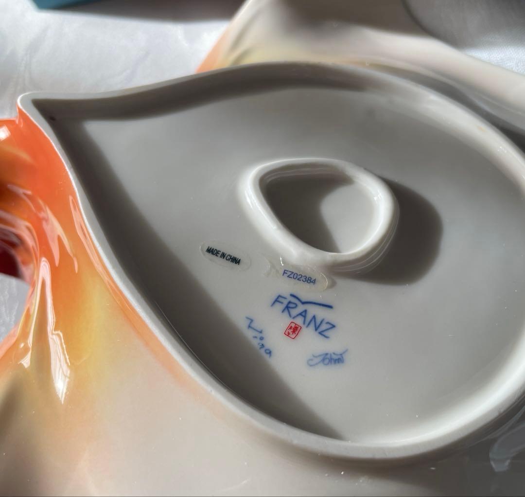 新品 FRANZ フランツ　不死鳥 フェニックス 皿