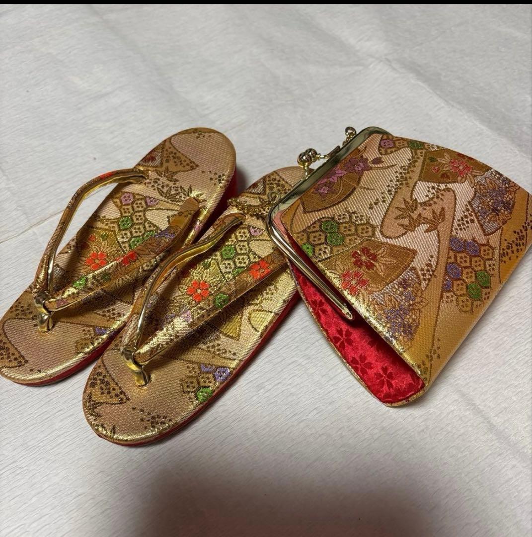 七五三　着物セット　7歳　ピンク色　紫色　正絹　美品