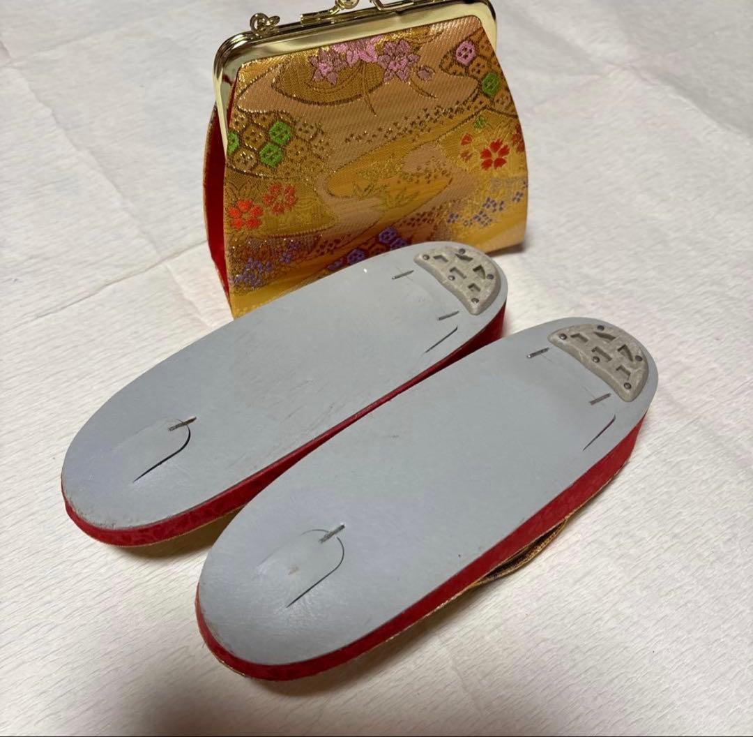 七五三　着物セット　7歳　ピンク色　紫色　正絹　美品