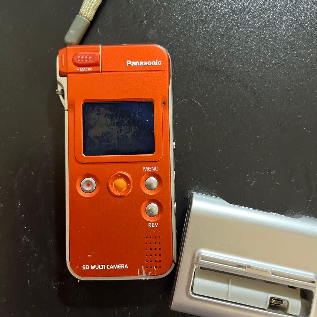Panasonic D-snap SV-AS10 オレンジ