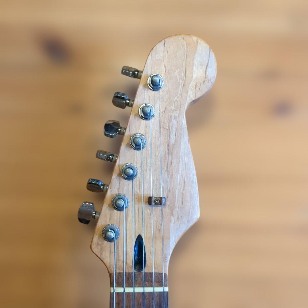 ストラト　レリック加工　 アイボリー　エレキギター