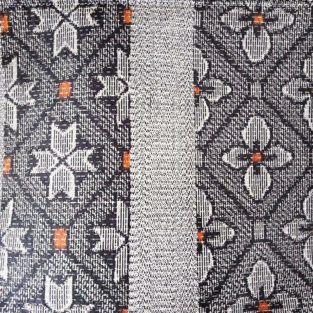 反物で作った、大島紬ショルダーバッグ