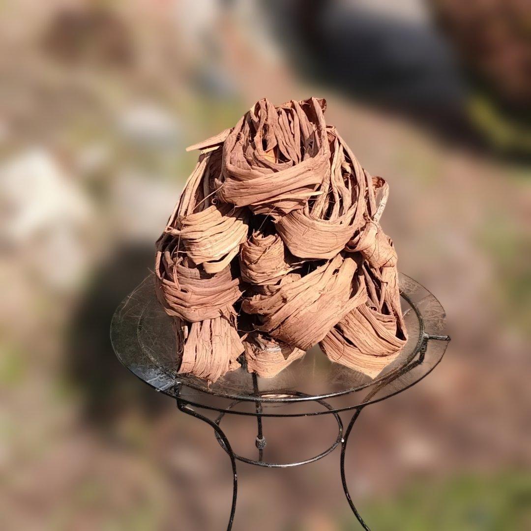 (委託品)青森岩木山産 山葡萄 皮 樹皮 約3kg B品