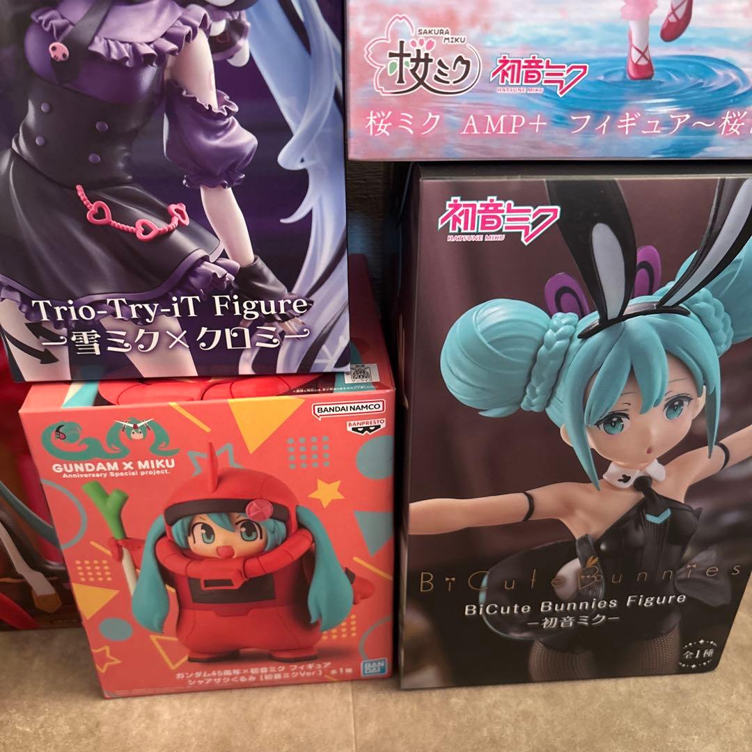 未開封 初音ミク フィギュア 6点セット まとめ売り プライズ品