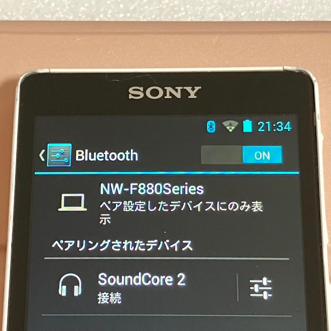【ディスプレイ　バッテリー良好】　ソニー ウォークマン　NW-F886 32GB
