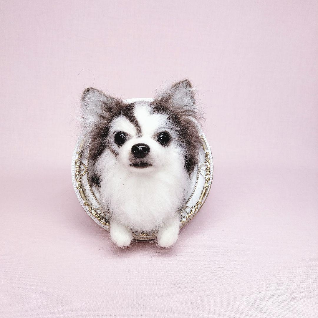 ピーちゃん様 羊毛フェルト チワワ ハンドメイド 犬