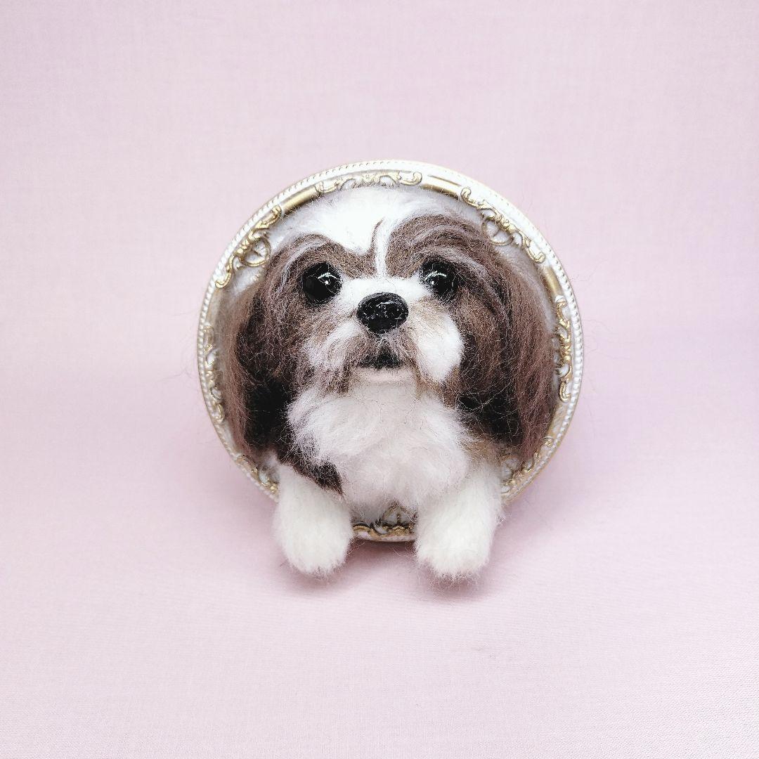 ピーちゃん様 羊毛フェルト チワワ ハンドメイド 犬