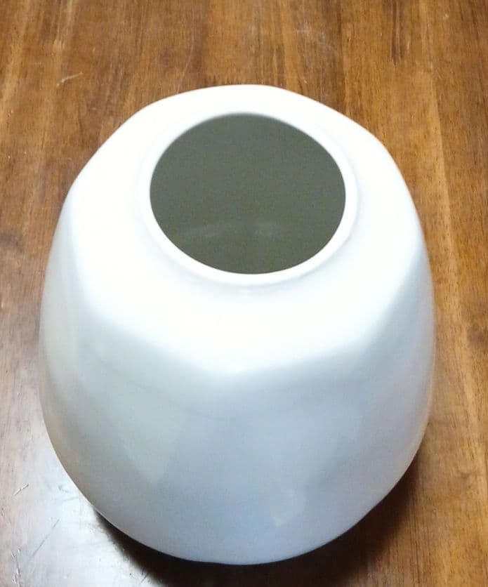 九谷焼 白 生地 花器⑫