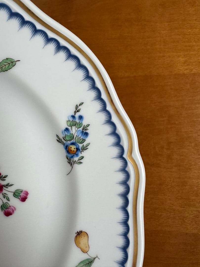 リチャードジノリ　イタリアンフルーツ　プレート24.5㎝　2枚セット