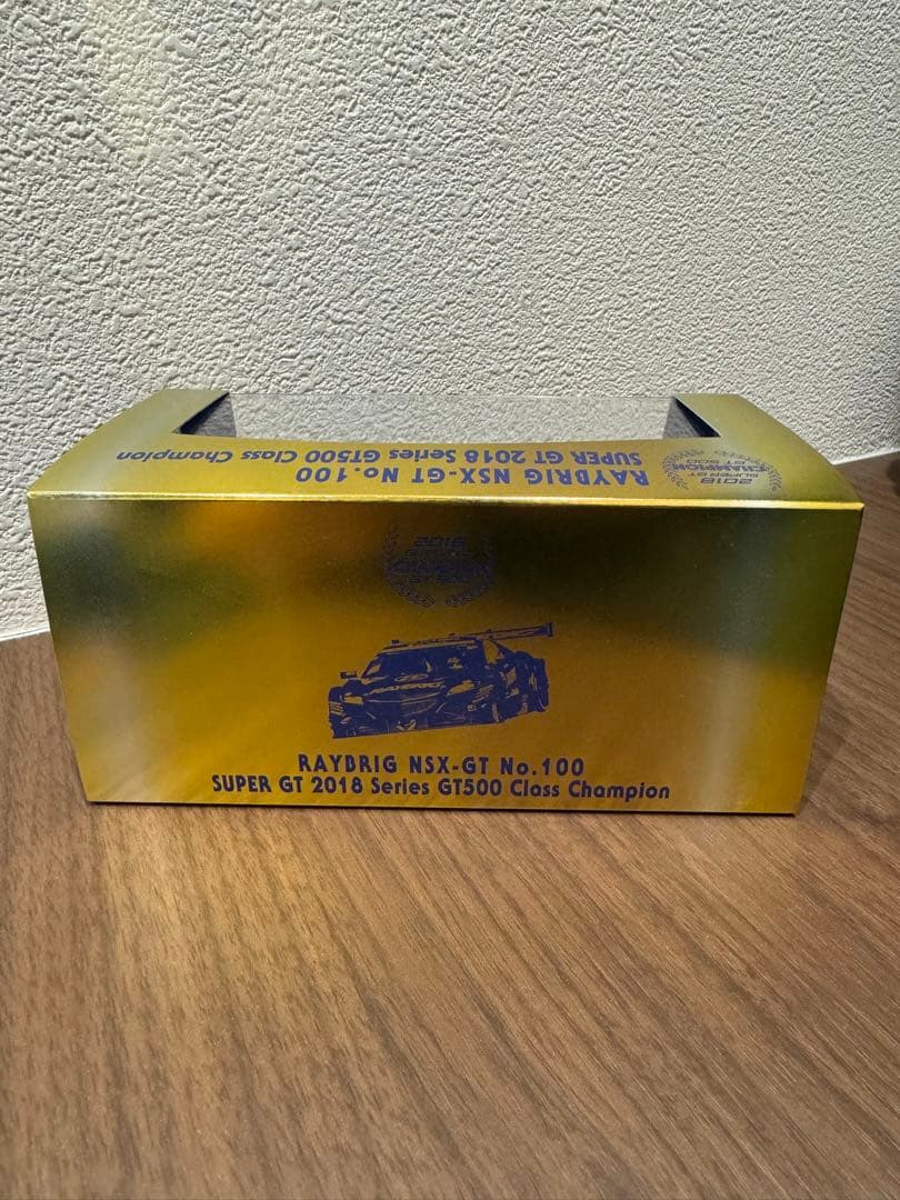 【激レア】エブロスーパーGT RAYBRIG レイブリック2018チャンピオン