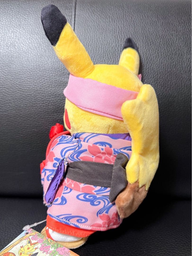 ピカチュウ　ぬいぐるみ　花笠　ねぶた セット