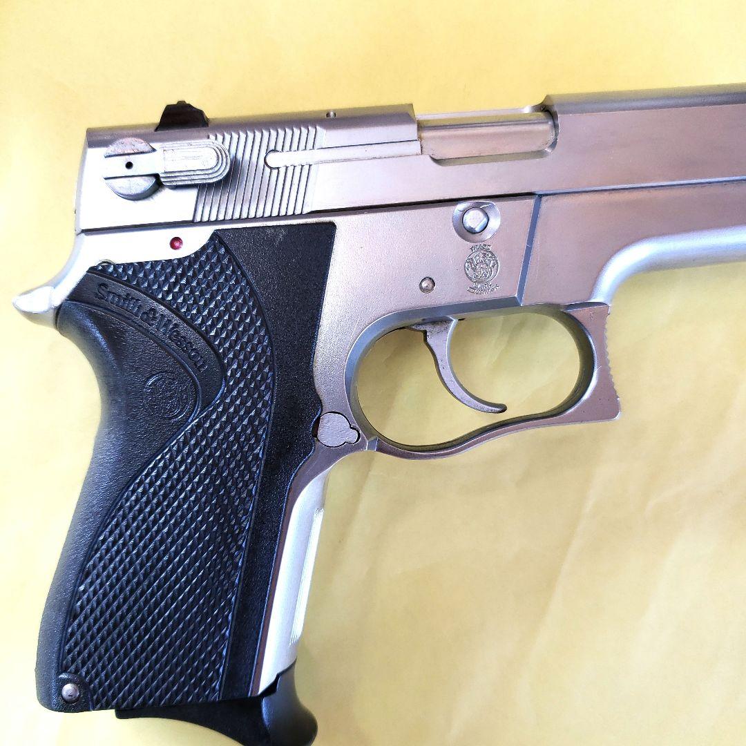 【希少】WA S&W M6906 固定スライドガスガンシルバーモデル