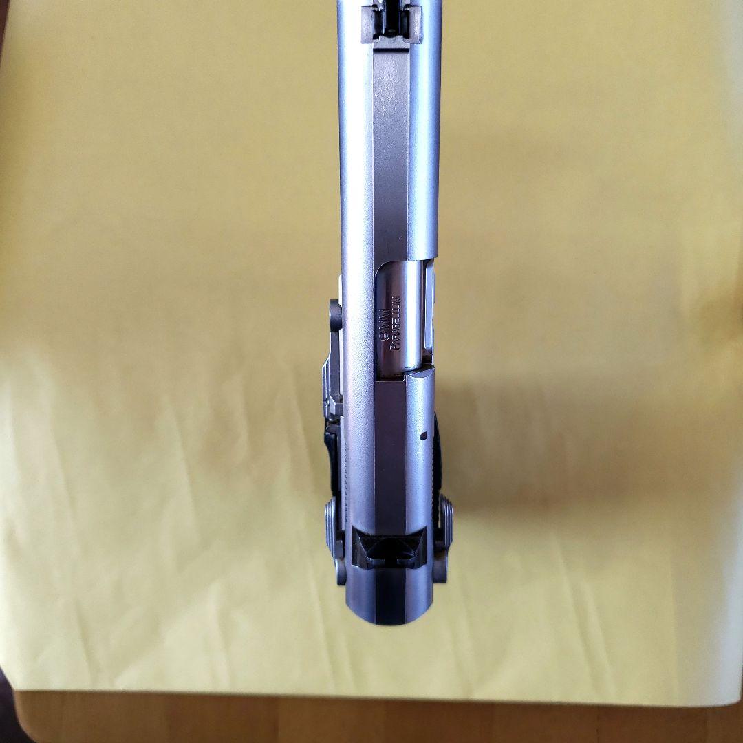 【希少】WA S&W M6906 固定スライドガスガンシルバーモデル