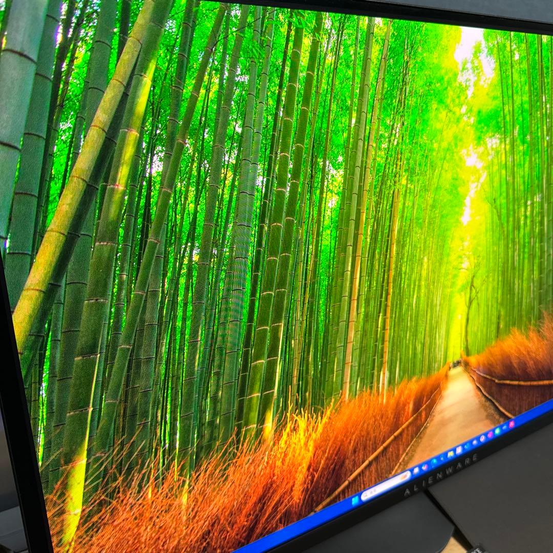 美品 Dell AW2725DF 27有機EL ゲーミングモニター 保証あり