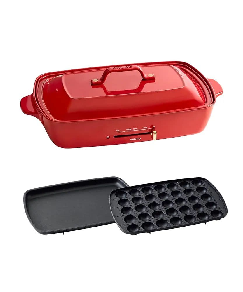 BRUNO ホットプレート グランデ BOE026-RD レッド (新品未使用)