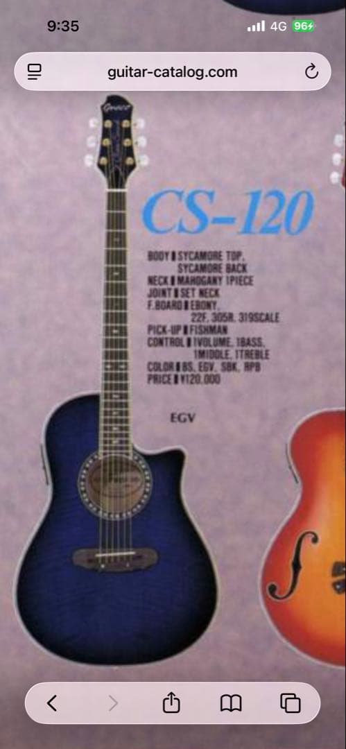 Greco cs120 Clear Sound アコースティックギター