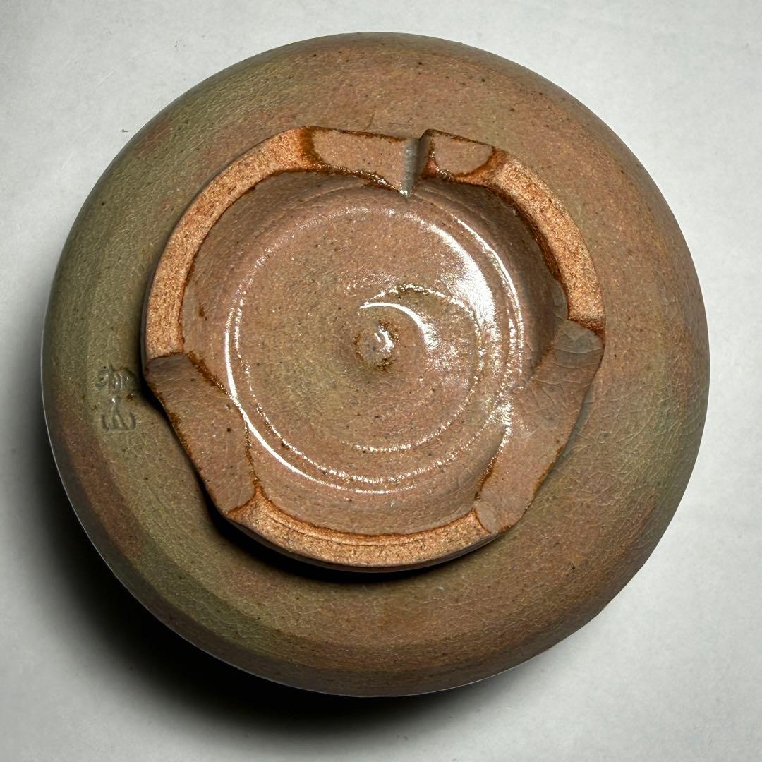 ◆御本手酉絵茶碗 桃山窯【林英仁】作 割高台 四方桟共箱・共布・栞付 茶道具◆