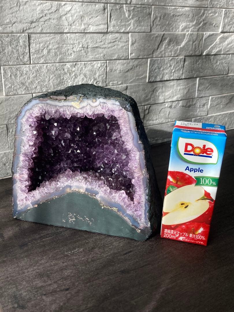 アメジストドーム　幅15cm 高さ15cm 奥行15cm 重量3.7kg