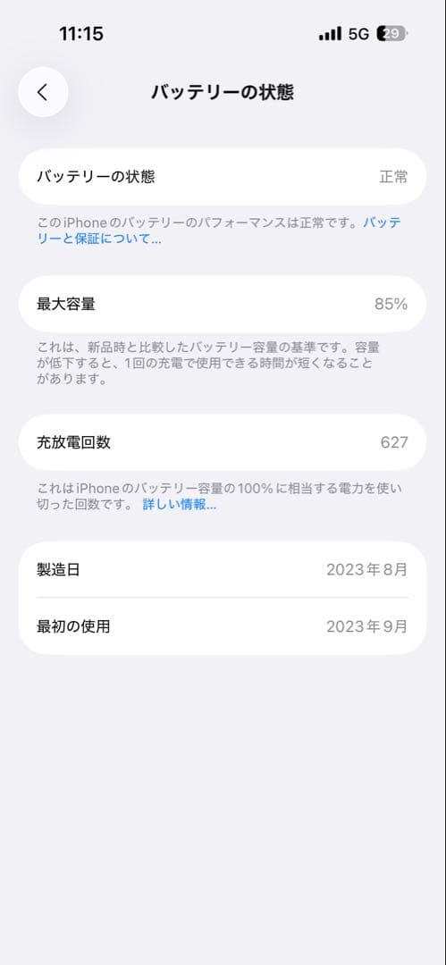 Apple iPhone 15 ブルー 256GB SIMフリー