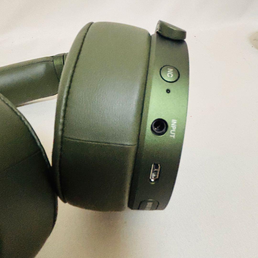 SONY ワイヤレスヘッドホン グリーン　MDR-XB950N1